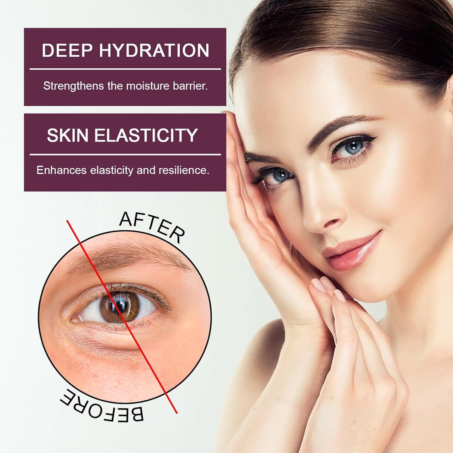 Wrinkle Repair Moisturizing Multi Balm Stick – Collagen Boosting Anti-Aging Balm for Face, Eyes & Body