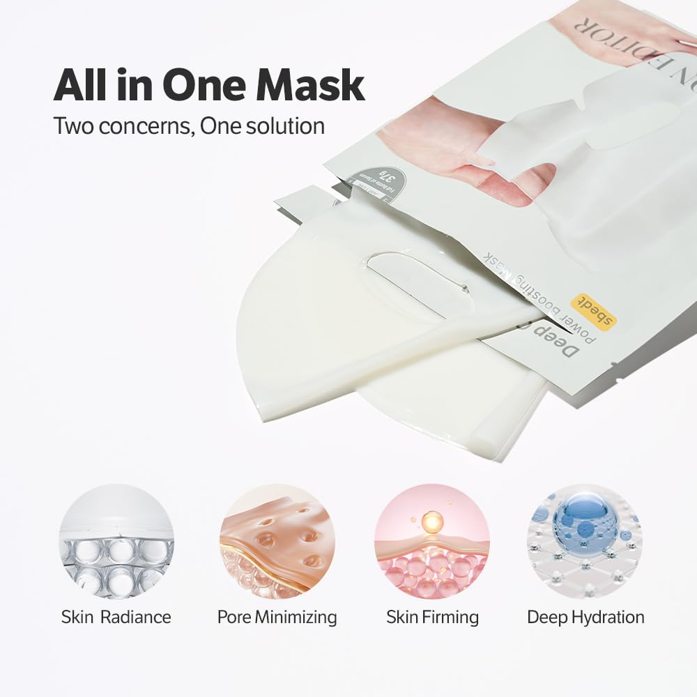 Bio-Collagen Real Deep Mask – Firming Overnight Hydrogel Sheet Mask