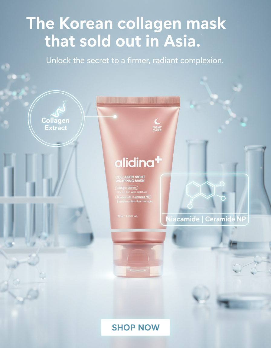 Collagen Overnight Wrapping Mask – Peel-Off Hydrating Night Mask