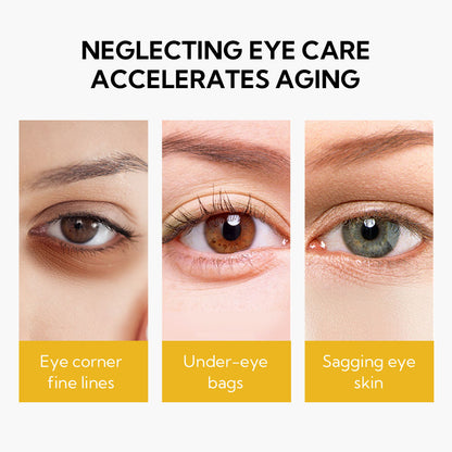 LANBENA 24K Gold Hydra-Gel Eye Patches with Green Tea – Collagen & Retinol Anti-Wrinkle Eye Masks