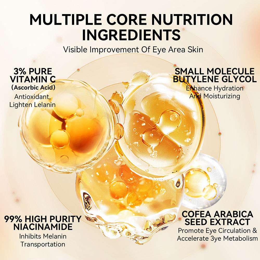 LANBENA Eye Patches - Vitamin C Hydra-Gel – Puffy Eye & Dark Circle Care