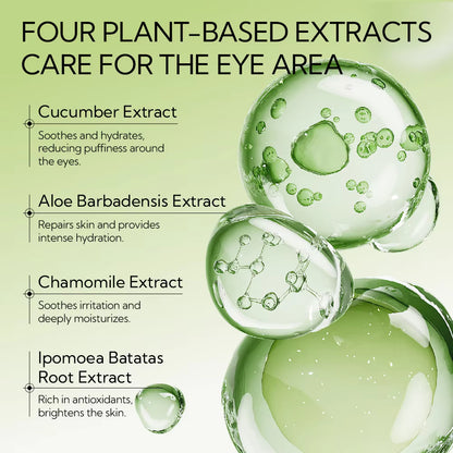 LANBENA Aloe Vera Hydra-Gel Eye Patches with Collagen – Anti-Wrinkle & Dark Circle Care