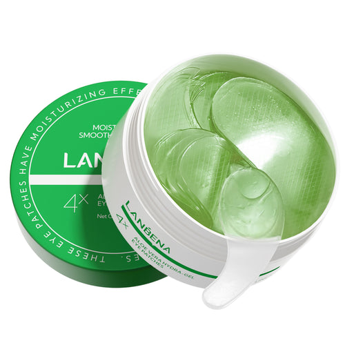 LANBENA Aloe Vera Hydra-Gel Eye Patches with Collagen – Anti-Wrinkle & Dark Circle Care