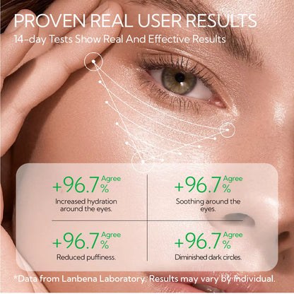 LANBENA Aloe Vera Hydra-Gel Eye Patches with Collagen – Anti-Wrinkle & Dark Circle Care