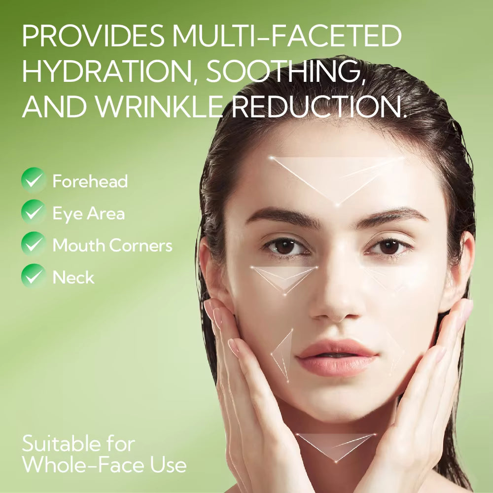 LANBENA Aloe Vera Hydra-Gel Eye Patches with Collagen – Anti-Wrinkle & Dark Circle Care