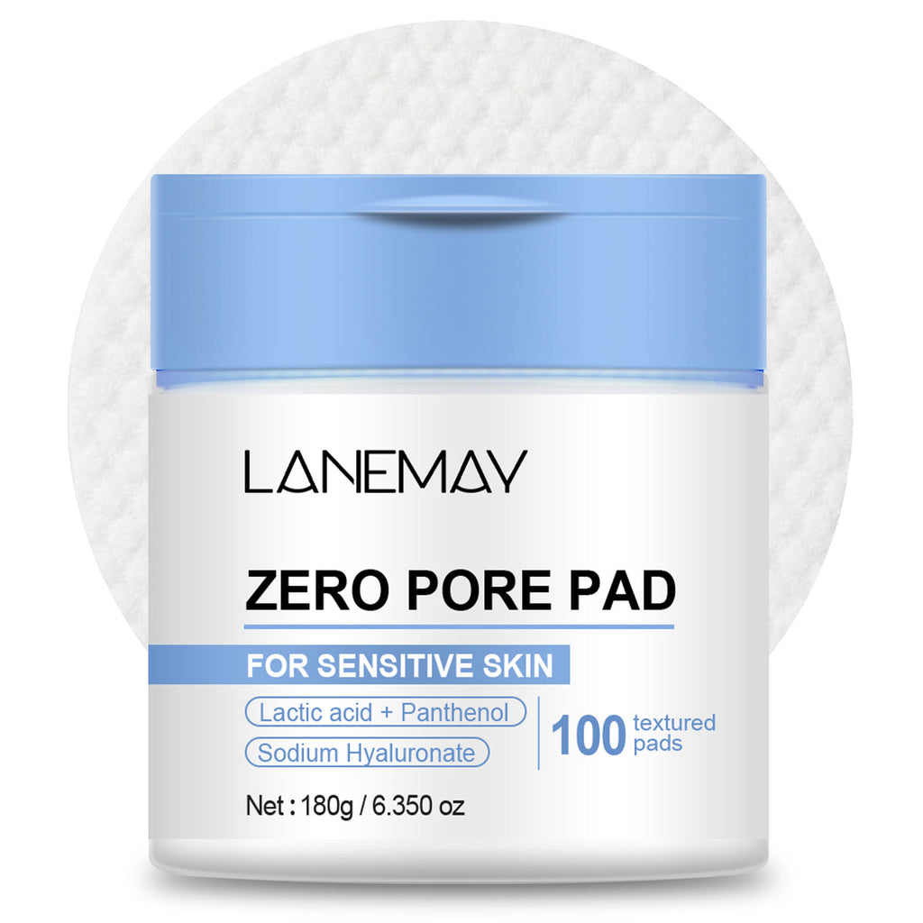 ZERO PORE PAD – Dual-Action Toner Pads with AHA, BHA, Niacinamide & Hyaluronic Acid (100 pads)