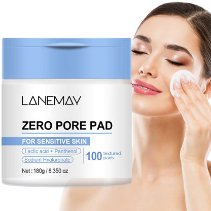 ZERO PORE PAD – Dual-Action Toner Pads with AHA, BHA, Niacinamide & Hyaluronic Acid (100 pads)