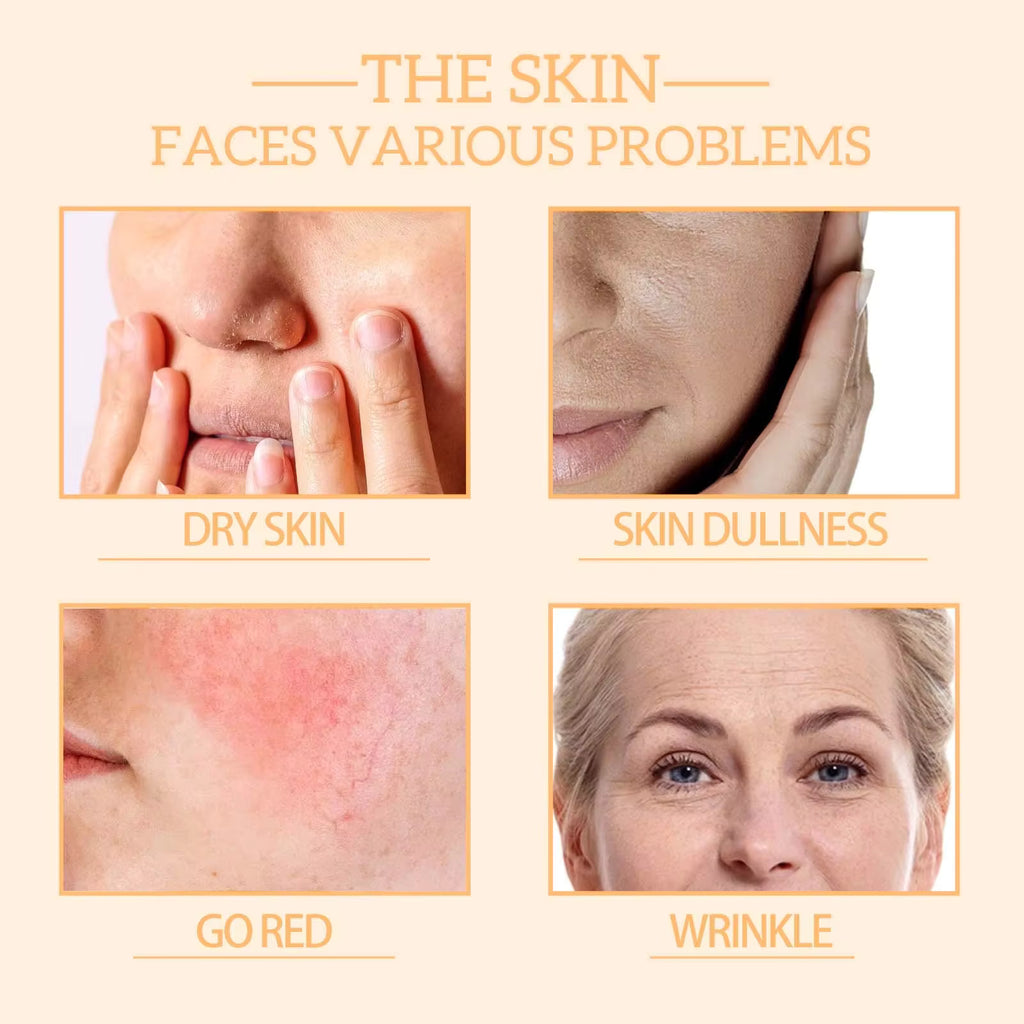 Vitamin C Face Serum – Brightening Anti-Aging Formula with Hyaluronic Acid & Vitamin E