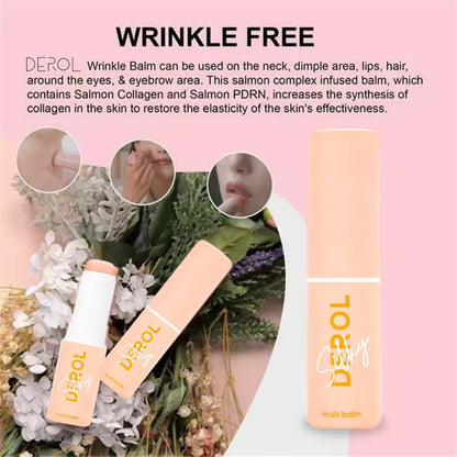 Wrinkle Repair Moisturizing Multi Balm Stick – Collagen Boosting Anti-Aging Balm for Face, Eyes & Body