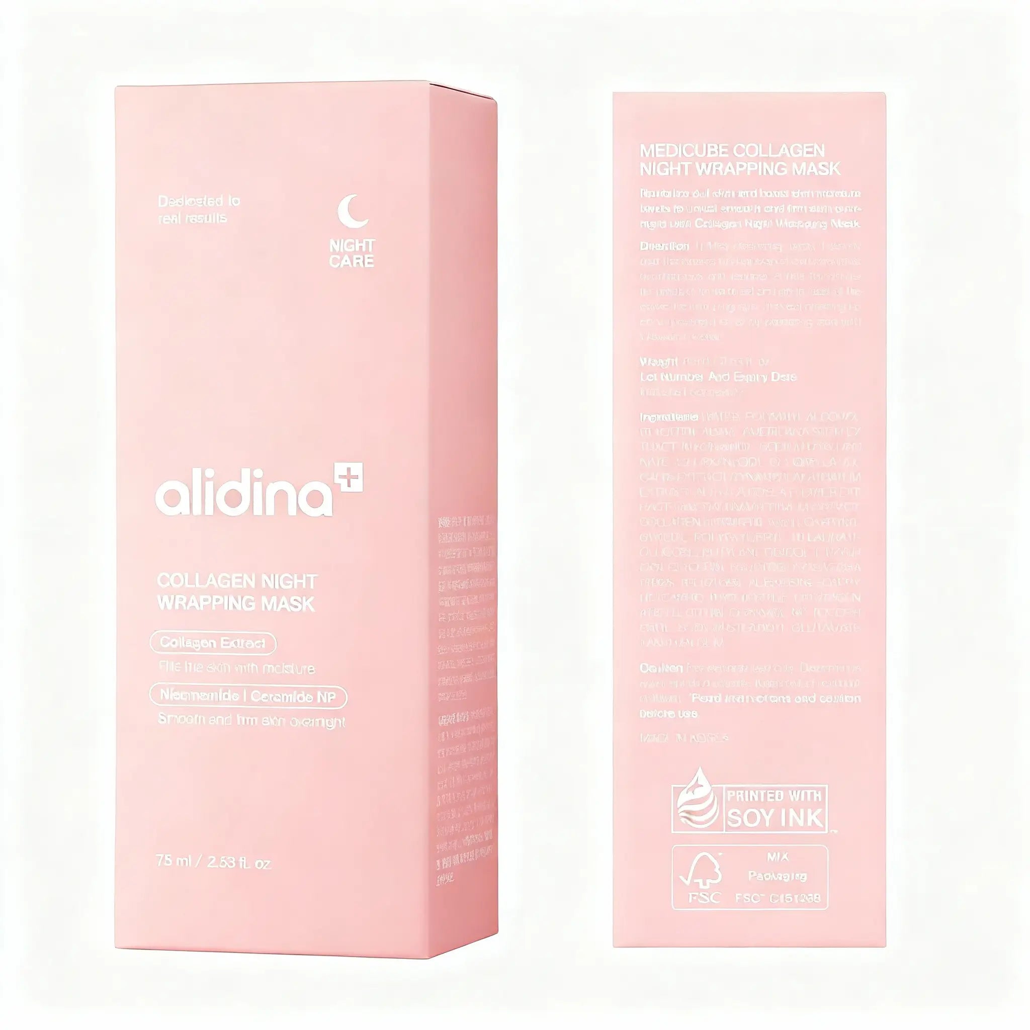 Collagen Overnight Wrapping Mask – Peel-Off Hydrating Night Mask