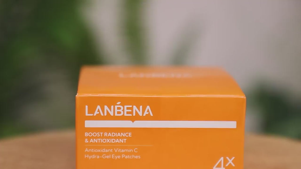 LANBENA Eye Patches - Vitamin C Hydra-Gel – Puffy Eye & Dark Circle Care